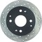 Centric Parts Sport Drilled/Slotted Brake Rotor, 127.40024R 127.40024R - alternate 1